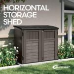 34 Cu Ft Horizontal Resin Shed – Weatherproof Black Storage - Image 2