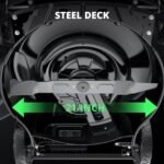 Gas Lawn Mower – 170 Cc Self-Propelled 3-in-1 21” Steel Deck - Image 3