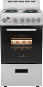 Avanti ERU200P3S Compact Electric Range Oven – 2.1 Cu. Ft. Stainless Steel Stove with 4 Coil Burners, Broiler & Storage Drawer - Image 5