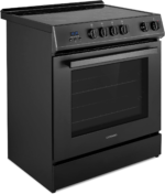 COSMO Stellar 30-Inch Black Electric Range (COS-ERD304K-BK) – 4.9 Cu. Ft. Convection Oven with 4-Burner Smooth Glass Cooktop & Storage Drawer - Image 5